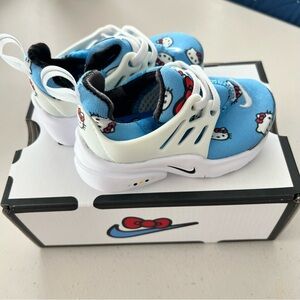 Nike X Hello Kitty Air Presto Toddler Sneakers NIB-blue and white